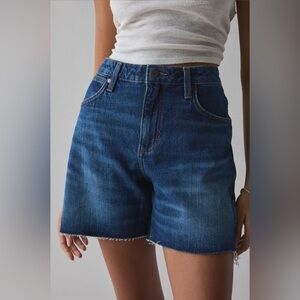 Wrangler high-rise relaxed denim short